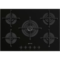 Smeg Cucina PV275B 72cm Gas Hob - Black