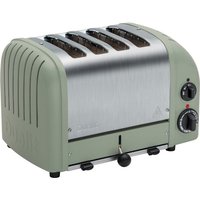 Dualit 4 Slice Classic Toaster Matt Sage Green, Green