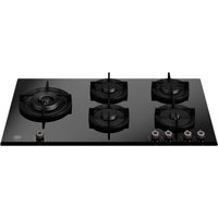 Bertazzoni P905LPROGNE hob Black Countertop 90 cm Gas 5 zone(s) Bertazzoni P905LPROGNE 90cm 5 burner gas on glass hob