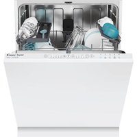 Candy CI3E53E0W Fully Integrated Standard Dishwasher - White Control Panel with Fixed Door Fixing Kit - E Rated