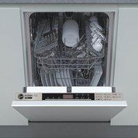 Hoover HDIH2T1047 Fully Integrated Slimline Dishwasher - Stainless Steel Control Panel with Fixed Door Fixing Kit - E Rated