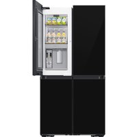 Samsung Bespoke RF65DB970E22EU Wifi Connected Plumbed Total No Frost American Fridge Freezer - Clean Black - E Rated