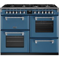 Stoves Richmond Deluxe ST DX RICH D1100DF TBL 110cm Dual Fuel Range Cooker - Thunder Blue - A Rated