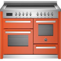 Bertazzoni Professional Series PRO115I3EART 110cm wide Electric Range Cooker with Induction Hob - Orange - A Rated