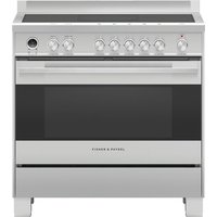 Fisher and Paykel OR90SDI6X1 Series 9 Classic Single Oven Induction Range Cooker With Pyrolytic Cleaning Stainless Steel
