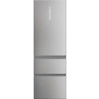 Haier 3D 60 Series 5 HTW5618ENMG Wifi Connected 185cm 60/40 Total No Frost Fridge Freezer - Silver - E Rated