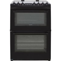 Zanussi ZCV69360BA 60cm Electric Cooker with Ceramic Hob - Black - A/A Rated