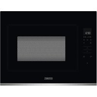 Zanussi ZMBN4SX 46cm High, Built In Standard Microwave Oven - Black / Stainless Steel