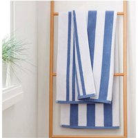 Reversible Stripe Jacquard Towels Bath Sheet