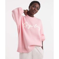 Rib Knit Sweatshirt Blush