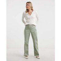 Wide Leg Jeggings Pale JD Williams