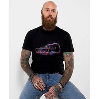 Neon Lights GuitarTee XL