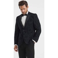 Lapel Flock Blazer Jacamo 42R
