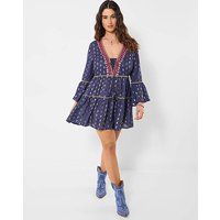 JB Festival Vibes Beaded Tunic Dress