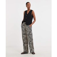 Wide Leg Trouser Print