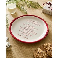 Cookies Santa Large Plate Co.