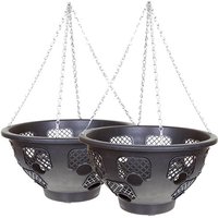 Easy Fill Hanging Baskets 38cm (15in) Pair
