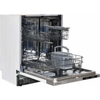 White Knight Integrated Fullsize Dishwasher, White
