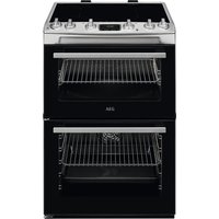 AEG CIX6540ACM cooker Freestanding cooker Electric Zone induction hob Stainless steel AEG, Catalytic Induction Freestanding Cooker, CIX6540ACM, Stainless Steel, A/A