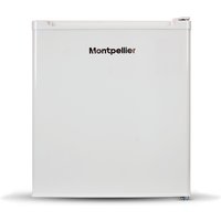 Montpellier MDATTLW 40Ltr Table Top Larder Fridge In White, White