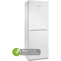 Montpellier MS155EW 47cm Wide, 152cm Tall Freestanding Fridge Freezer White
