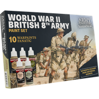Historical: World War II British 8th Army Paint Set - 1 Set