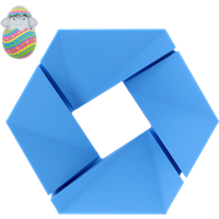 3DJAKE ecoPLA CMYK Cyan - 1,75 mm / 500 g