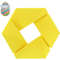 3DJAKE ecoPLA CMYK Yellow - 1,75 mm / 500 g