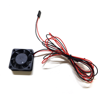 E3D DC Lüfter 24V Schwarz - 30 x 30 x 10 mm