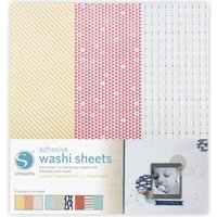 Silhouette Adhesive Washi Paper - 1 Set