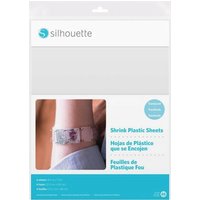Silhouette Shrink Plastic Sheets - 21,5 cm x 28 cm - Clear