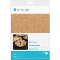 Silhouette Cork Sheets - 12,7 cm x 17,7 cm - 1 Set