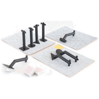 PROXXON Flexible Schleifpads für Penschleifer PS 18 - mittel