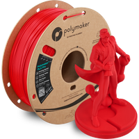 Polymaker PolySonic PLA Pro Red - 1,75 mm / 1000 g
