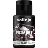Vallejo Metal Color Gloss Black Primer - 32 ml