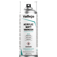 Vallejo Acrylic Spray Varnish - Matt Varnish