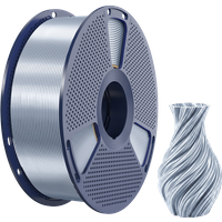 SUNLU Silk PLA+ 2.0 Silver - 1,75 mm / 1000 g