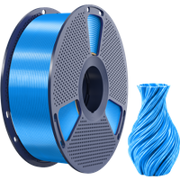 SUNLU Silk PLA+ 2.0 Shiny Blue - 1,75 mm / 1000 g