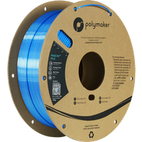 Polymaker PolyLite Dual Silk PLA Beluga Silver-Blue - 1,75 mm / 1000 g