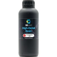 3DJAKE 8K High-Detail Resin Transparent Rot - 1.000 g
