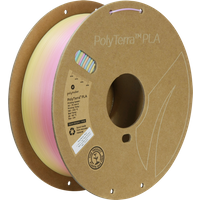 Polymaker PolyTerra Gradient PLA Pastel Rainbow - 1,75 mm / 1000 g