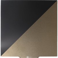 3DJAKE PET/PEI Bauplatte Carbon - 430 x 430 mm