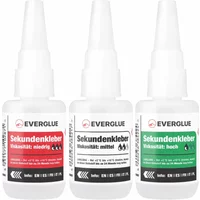 Everglue Sekundenkleber - 3er Set