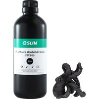 eSUN PW100 PLA Water Washable Resin Black - 1.000 g