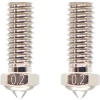 Qidi Tech Düse Plated Copper für X-Smart 3/X-Plus 3/X-Max 3/Q1-Pro 2er-Set - 0,2 mm