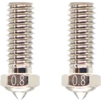 Qidi Tech Düse Plated Copper für X-Smart 3/X-Plus 3/X-Max 3/Q1-Pro 2er-Set - 0,8 mm