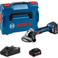 Bosch Professional GWS 18V-7 Akku-Winkelschleifer - 2 x 4,0Ah