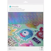 Silhouette Printable Sticker Sheets - Holographic Dots