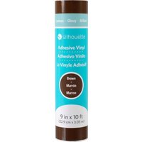 Silhouette Glossy Permanent Vinyl - 22,9 cm x 3 m - Brown