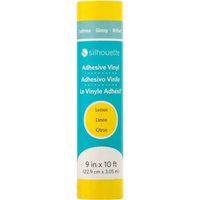 Silhouette Glossy Permanent Vinyl - 22,9 cm x 3 m - Lemon